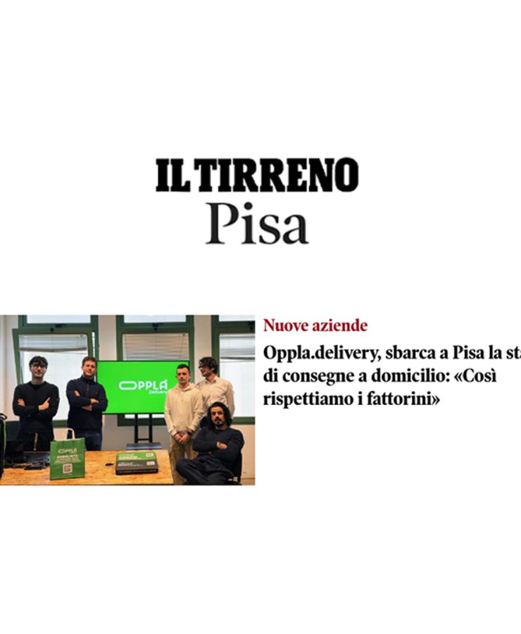 Dicono di noi: Il Tirreno Pisa